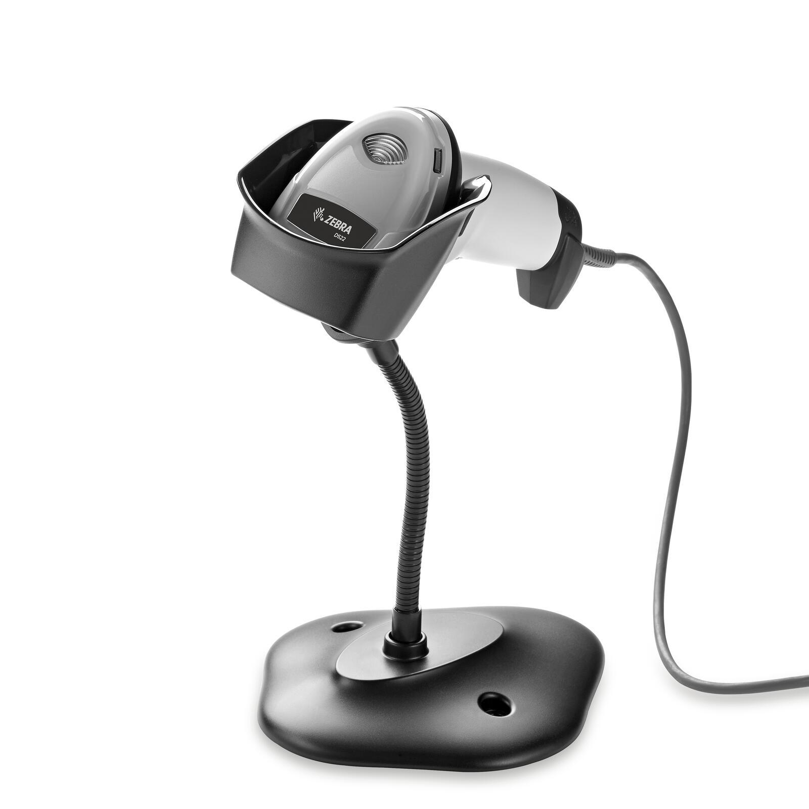 Scanner a mano a barre zebra DS2208-USB Kit Wei (Imager 2D cablato incluso il cavo Stder e USB)