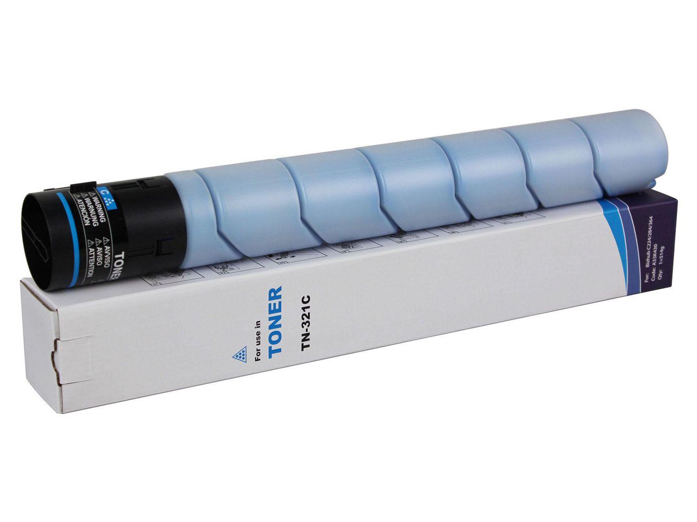 CoreParts MSP7263 cartuccia toner 1 pz Ciano (Toner Cartridge TN-321C - 514g 25K Pages KONICA MINOLTA Bizhub C224, 284, 364, C2