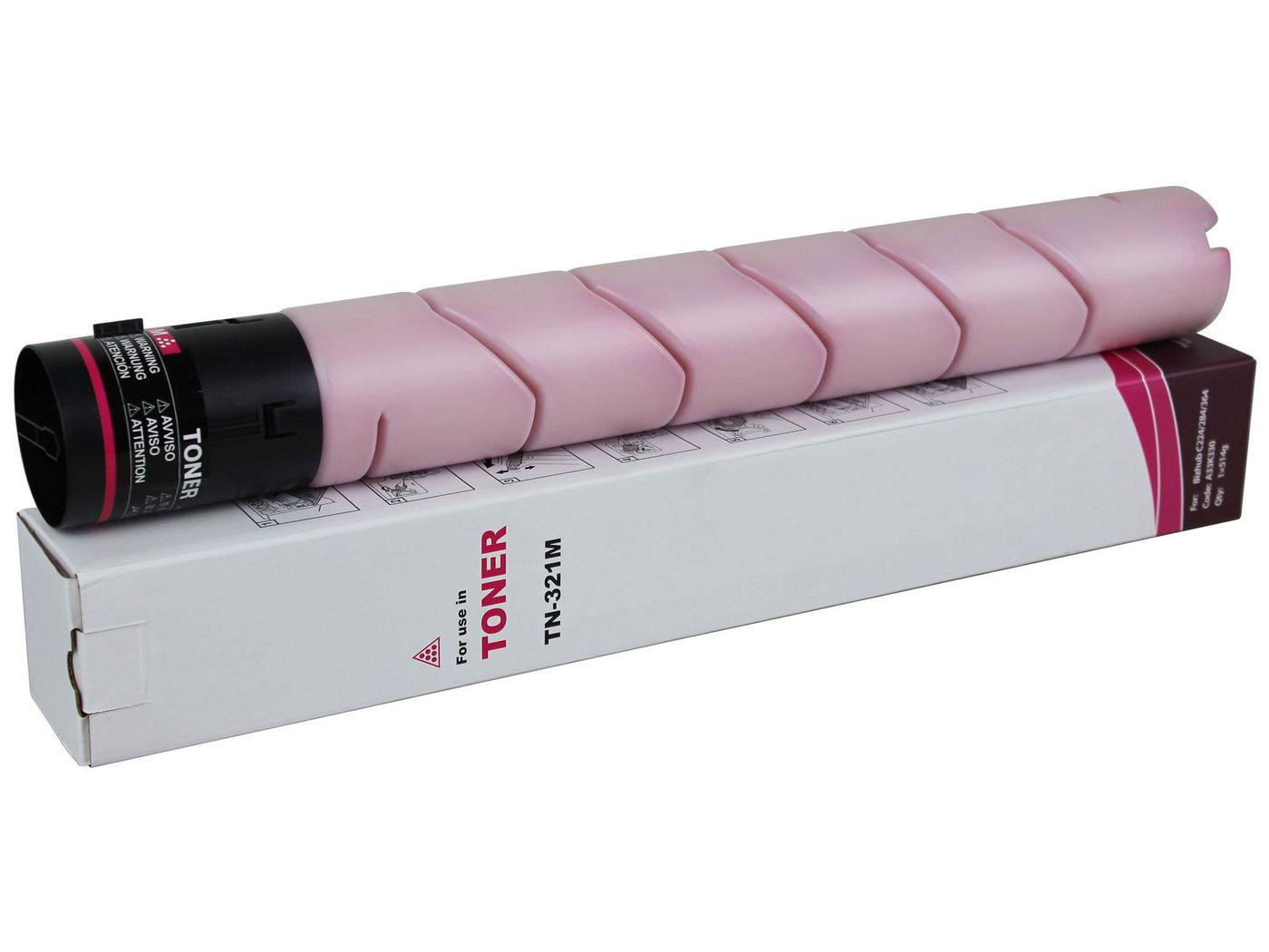 CoreParts MSP7264 cartuccia toner 1 pz Magenta (TN-321M Toner Cartridge - 514g/Pc - 25K Pages - KONICA MINOLTA Bizhub C224 284