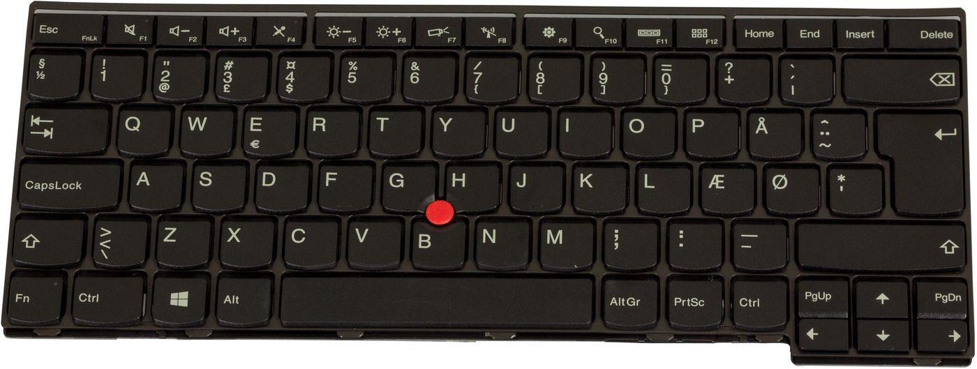 Lenovo FRU04Y0871 ricambio per laptop Tastiera (Keyboard [DANISH] - FRU04Y0871, Keyboard, Danish, - Lenovo, ThinkPad L440/ L450