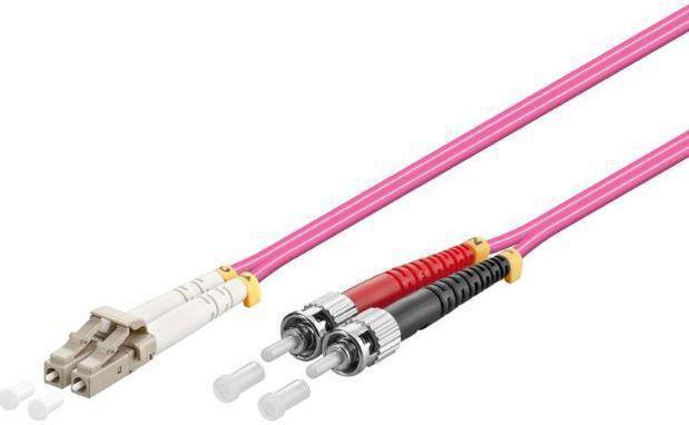 Microconnect FIB412002-4 cavo a fibre ottiche 2 m LC ST OM4 Viola (LC/UPC-ST/UPC 2m OM4 - MM Duplex LSZH OD 2mm 0.3dB - Erica V