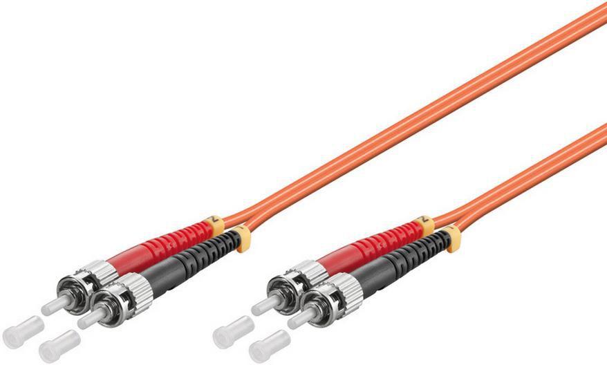 Microconnect FIB1120005-2 cavo InfiniBand e in fibra ottica 05 m ST Arancione (ST/UPC-ST/UPC 0.5m OM2 - MM Duplex LSZH OD 2mm 0