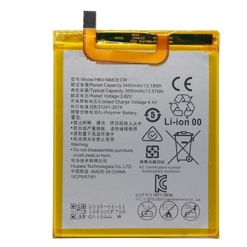CoreParts MBXGO-BA0002 ricambio per cellulare Batteria Nero (Battery for Mobile 13.1Wh - Li-Pol 3.8V 3450mAh 13.1Wh - Li-Pol 3.