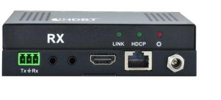 Vivolink VL120016R moltiplicatore AV Ricevitore AV Nero (HDBaseT Receiver w/ RS232 70m - . - Warranty 36M)