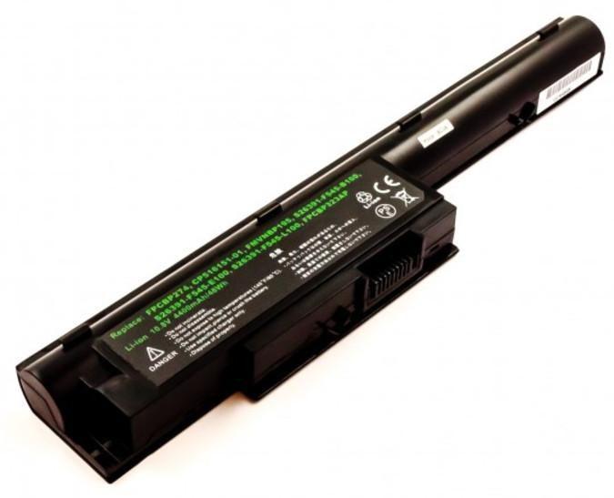 CoreParts MBXFU-BA0001 ricambio per laptop Batteria (Laptop Battery for Fujitsu - 48Wh 6 Cell Li-ion 10.8V - 4.4Ah 48Wh 6 Cell