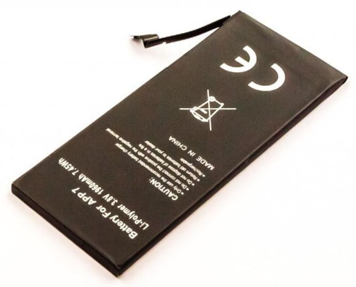 CoreParts MBXAP-BA0024 ricambio per cellulare Batteria Nero (Battery 7.45Wh Li-Pol 3.8V - 1960mAh for iPhone 7 7.45Wh - Li-Pol