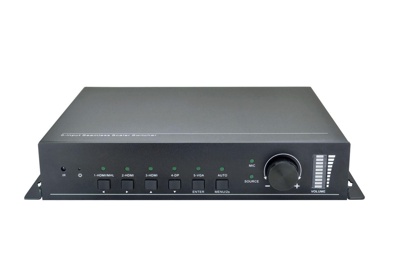 Scaler switcher 5x1 seamless