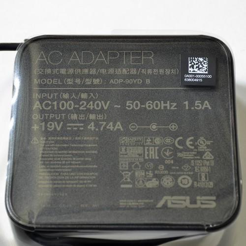 ASUS 0A001-00055100 adattatore e invertitore Interno 90 W Nero (AC ADAPTER 90W 19V - Warranty 3M)