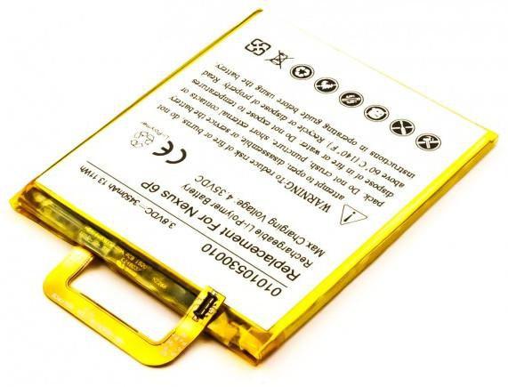 CoreParts MBXHU-BA0005 ricambio per cellulare Batteria Bianco (Battery for Mobile 13.1Wh - Li-Pol 3.8V. 3450mAh 13.1Wh - Li-Pol