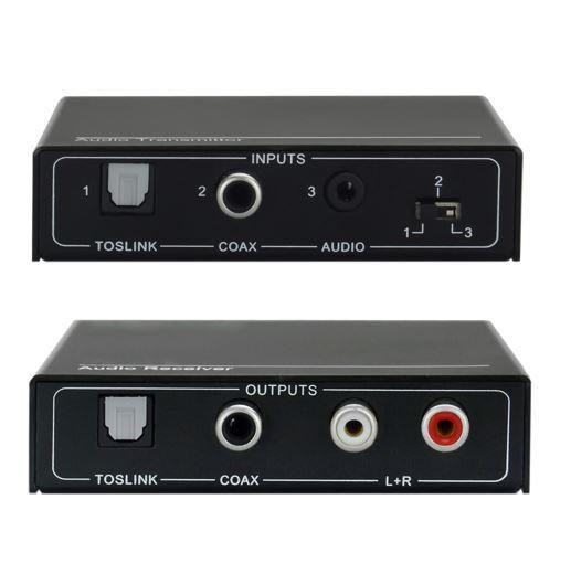 Vivolink VLEXTA170 moltiplicatore AV Trasmettitore e ricevitore AV Nero (Audio Extender kit 100m - . - Warranty 36M)