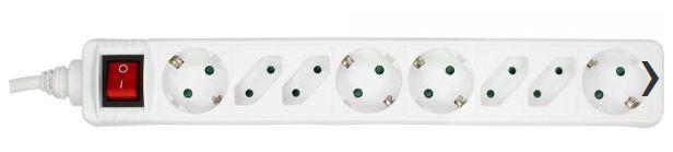 Samsung Odyssey C32G55 Monitor Gaming da 32 Curvo (Power Strip 8 port 3M White - 4x Type F German+4x Euro - Child safty and swi