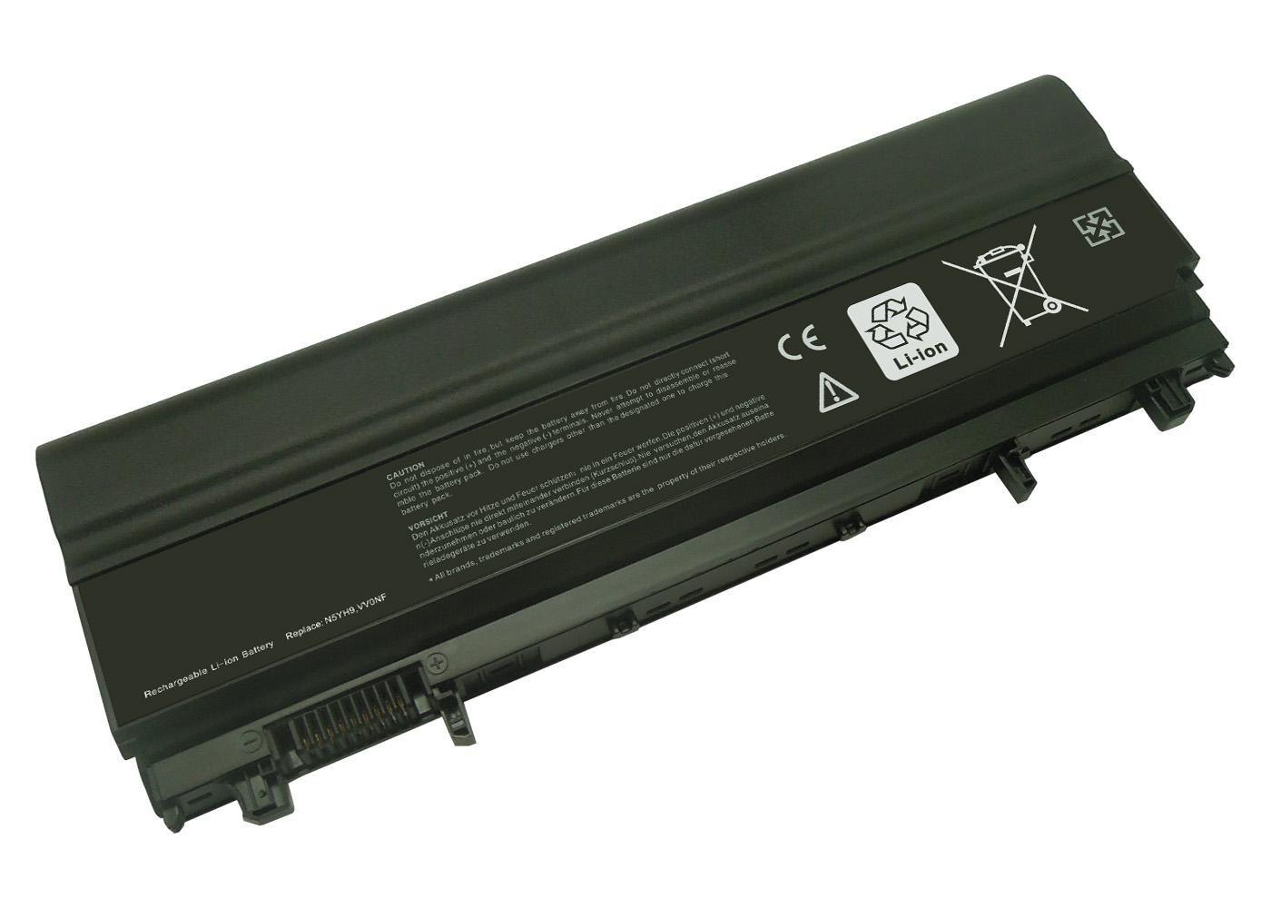 CoreParts MBXDE-BA0015 ricambio per laptop Batteria (Laptop Battery for Dell 73Wh - 9 Cell Li-ion 11.1V 6.6Ah - 73Wh 9 Cell Li-