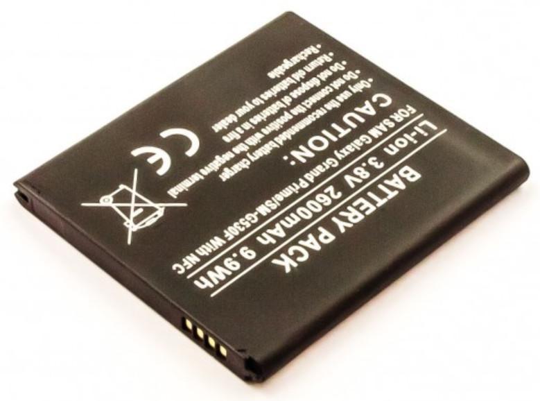 CoreParts MBXSA-BA0120 ricambio per cellulare Batteria Nero (Battery for Samsung 9.9Wh - Li-Pol 3.8V 2600mAh 9.9Wh - Li-Pol 3.8