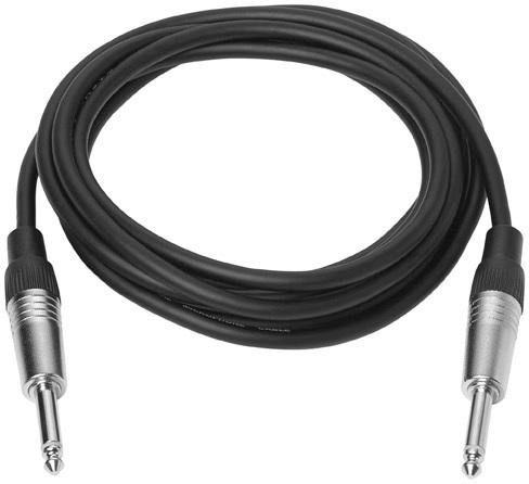 Vivolink PROAUDJACK5 cavo audio 5 m 6.35mm Nero (Jack Cable Black - . - Warranty 144M)