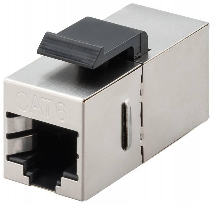 Microconnect KEYSTONE-11 modulo Keystone (Keystone module CAT6 STP - 2 RJ45 female 8P8C pin out - 11 for Keystone ports with 19