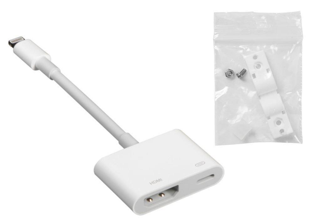 Vivolink PROADRING6 cavo Lightning 01 m Bianco (Lightning add on to Adapter - Ring . - Warranty 12M)