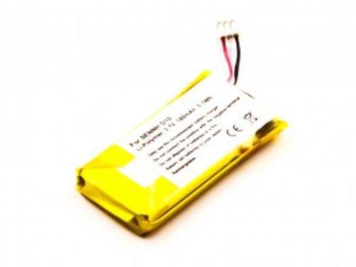 CoreParts MBXMISC0191 ricambio per cellulare Batteria Nero (Battery 0.7Wh Li-ion 3.7V - 180mAh for Mobile 0.7Wh - Li-ion 3.7V 1
