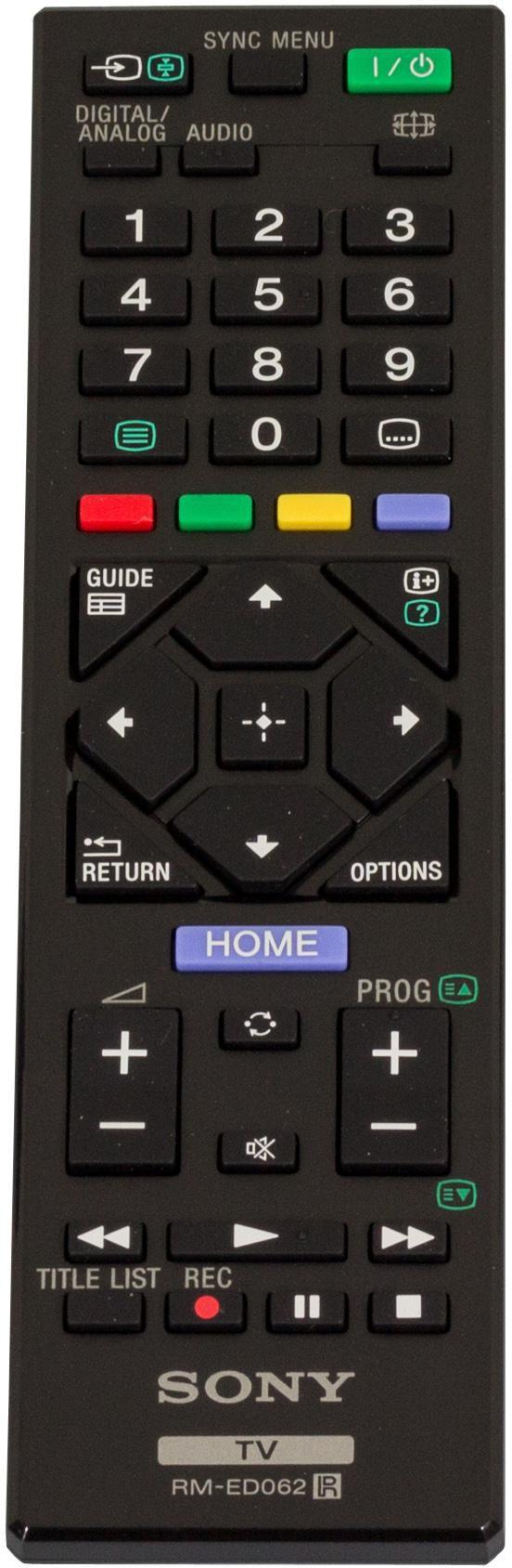 REMOTE RM-ED062 TCN 17TV018 - Remote Commander RM-ED062 - Warranty 6M