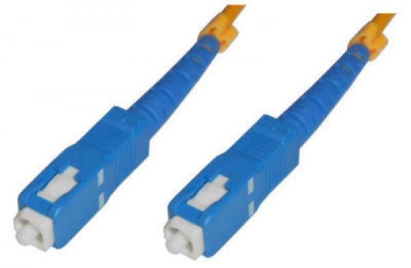 Microconnect 15m, SC - SC cavo a fibre ottiche OS2 Giallo (SC/PC-SC/PC 15m OS2 - Singlemode Simplex LSZH Yellow - Warranty: 300