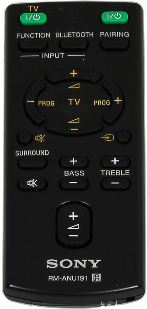 Remote Commander RM-ANU191 - HT-CT60BT - Warranty 6M