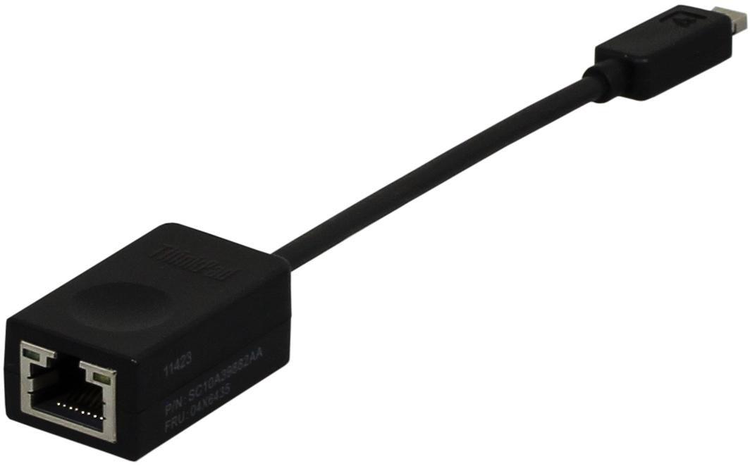 Lenovo 04X6435 adattatore per inversione del genere dei cavi RJ45 Nero (Cable - Cable external or CRU-able - internal - Warrant