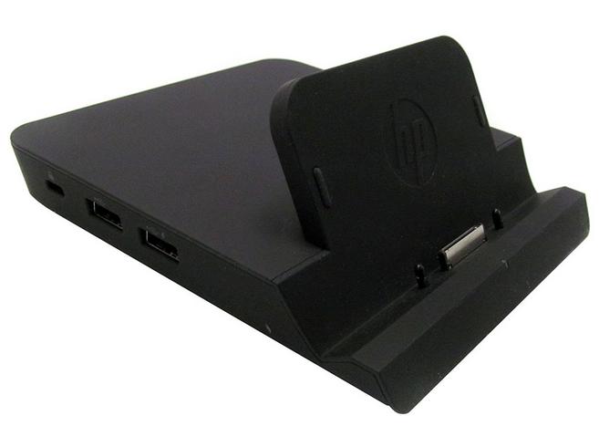 HP 708621-001 replicatore di porte e docking station per laptop Nero