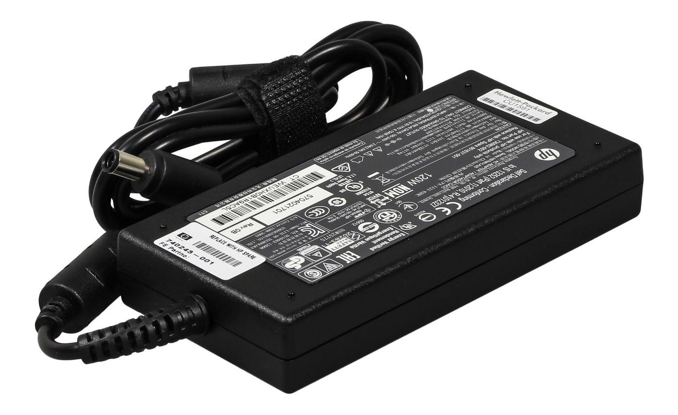 HP AC 120W adattatore e invertitore Interno Nero (AC ADAPTOR 120W 19.5V - POWER CORD NOT INCLUED - Warranty 12M)