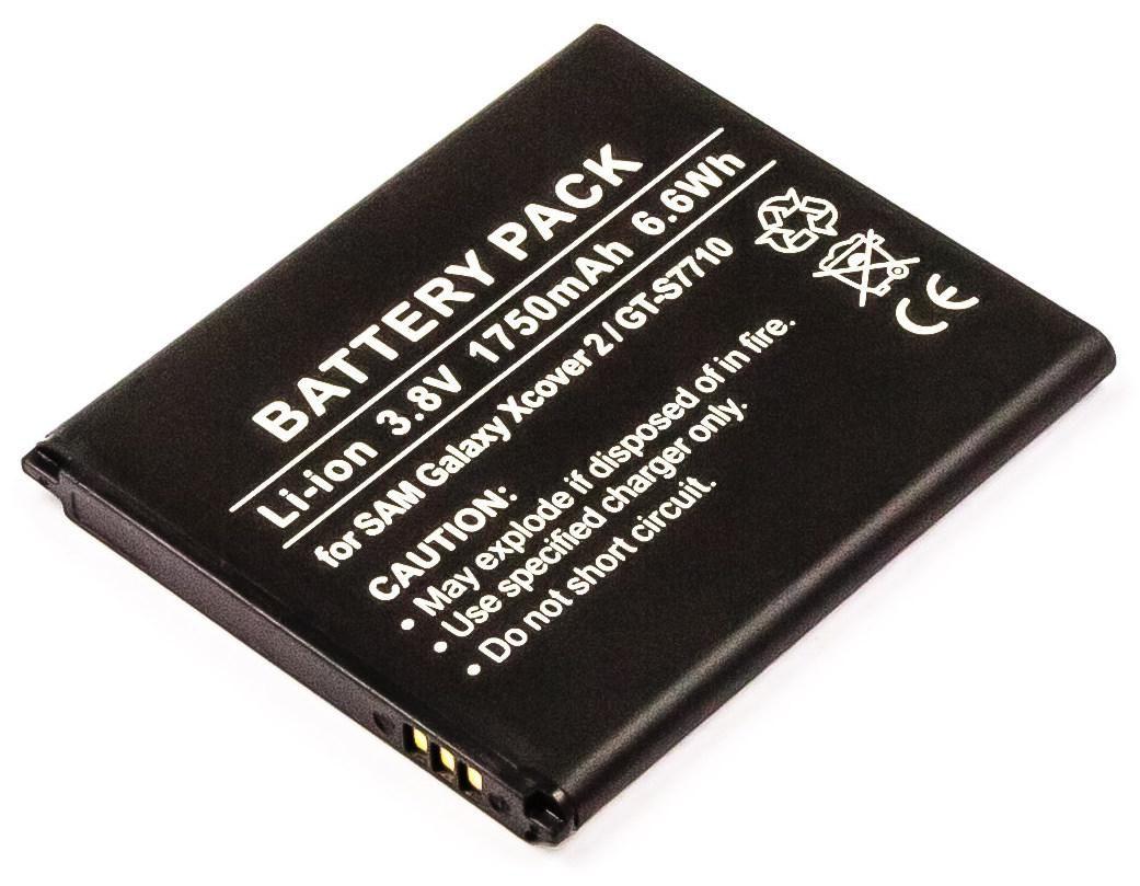 CoreParts MSPP2924 ricambio per cellulare Batteria Nero (Battery 6.65Wh Li-ion 3.8V - 1750mAh for Samsung Mobile - 6.65Wh Li-io