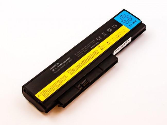 CoreParts MBI3059 ricambio per laptop Batteria (Laptop Battery for Lenovo - 49Wh 6 Cell Li-ion 11.1V - 4.4Ah Black 49Wh 6 Cell