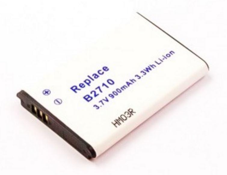 CoreParts MSPP2934 ricambio per cellulare Batteria Nero (Battery 3.33Wh Li-ion 3.7V - 900mAh for Samsung Mobile - 3.33Wh Li-ion