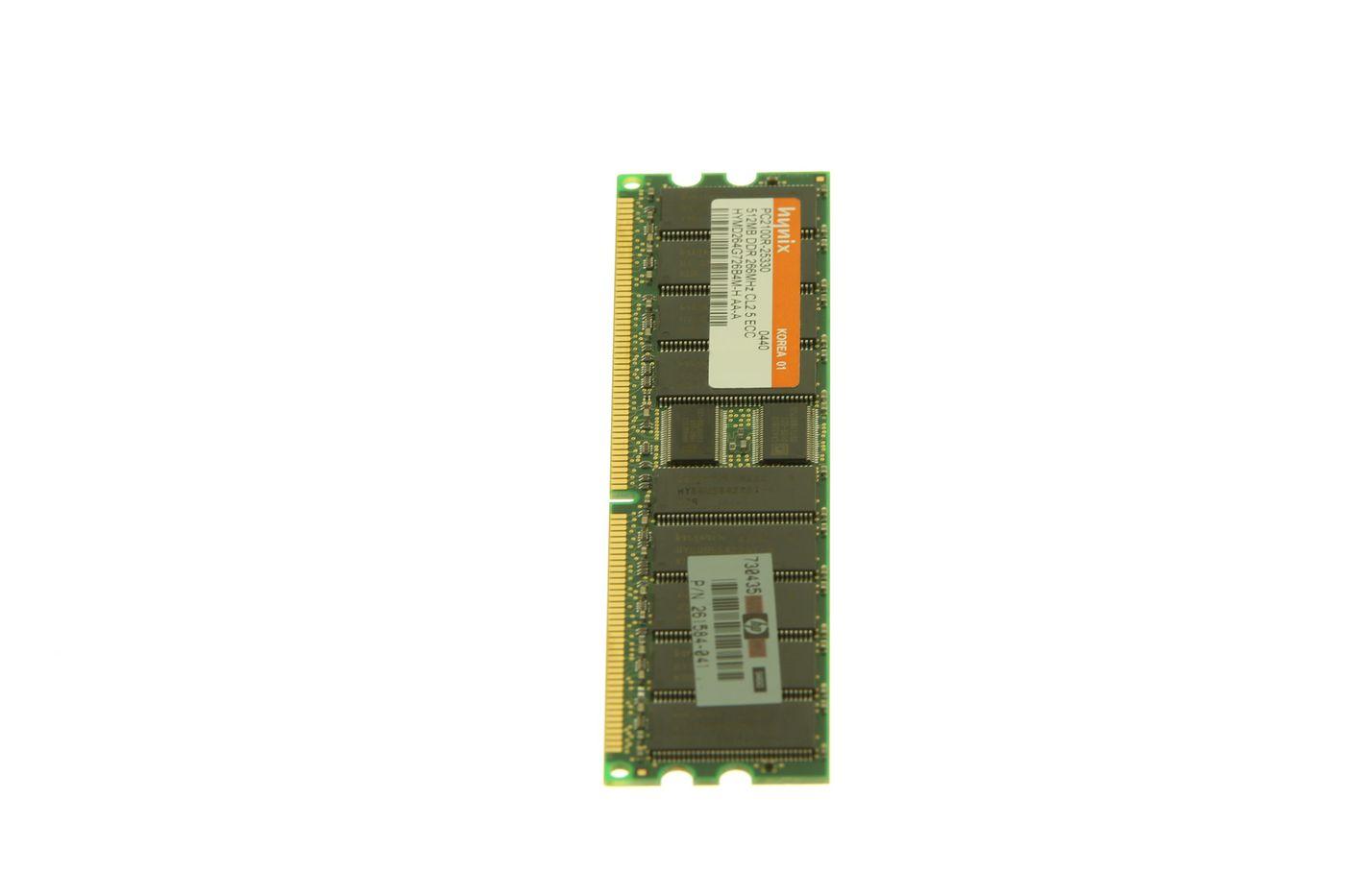 DIMM DDR ECC da 512 Mb PC-2100