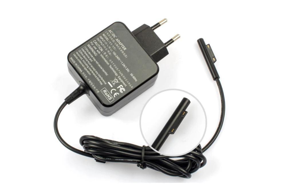 CoreParts MSPT2006 adattatore e invertitore Interno 31 W Nero (Power Adapter for Surface - 30W 12V 2.58A Plug: Special - EU Wal