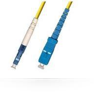 Microconnect 2m LC/UPC - SC/UPC cavo a fibre ottiche OS2 Giallo (LC/UPC-SC/UPC 2m OS2 - Singlemode Simplex OS1/OS2 - Yellow - W