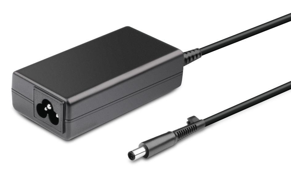 CoreParts MBA1344 adattatore e invertitore Interno 65 W Nero (Power Adapter for HP - 65W 19.5V 3.33A Plug:7.4*5.0 - Including E