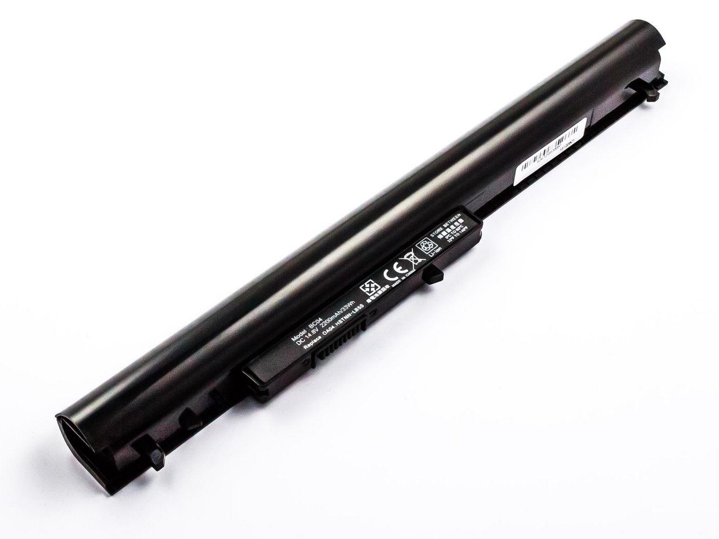 CoreParts MBI2398 ricambio per laptop Batteria (Laptop Battery for HP 3168Wh - 4 Cell Li-ion 144V 2200mAh - Black 32Wh 4 Cell L