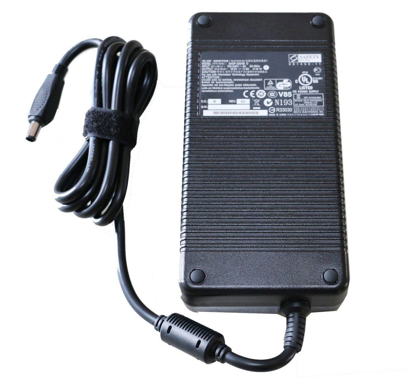 CoreParts MBA1266 adattatore e invertitore Interno 230 W Nero (Power Adapter for Asus/HP - 230W 19.5V 11.8A Plug7.45.0p - Inclu