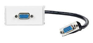 Vivolink WI221278 presa energia VGA Bianco (Outlet Panel VGA - .)