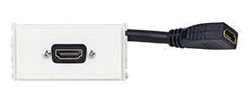 Vivolink WI221273 presa energia HDMI Bianco (Outlet Panel HDMI - . - Warranty 12M)