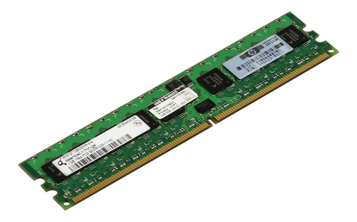 1 GB (1 X 1 GB) PC3200 DDR2