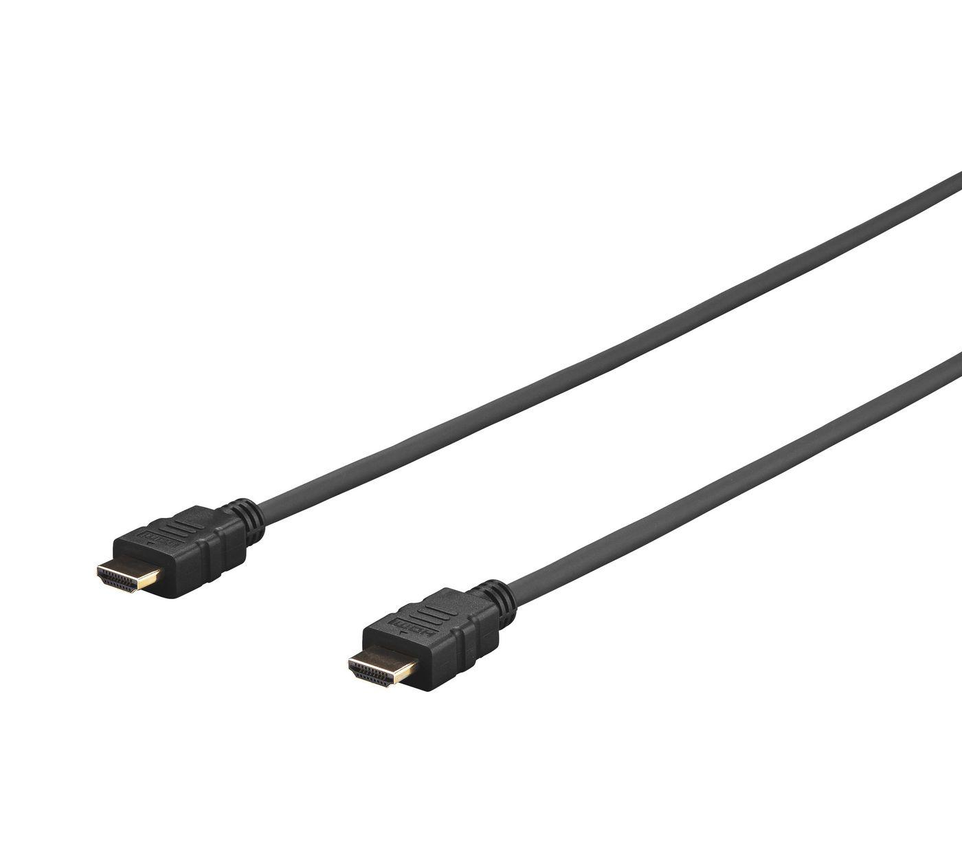 Vivolink PROHDMIS1.5 cavo HDMI 15 m HDMI tipo A Standard Nero (PRO HDMI 15m SLIM CABLE 2.0b - 4K60Hz - 2K 60Hz 18Gb/s . - Warra