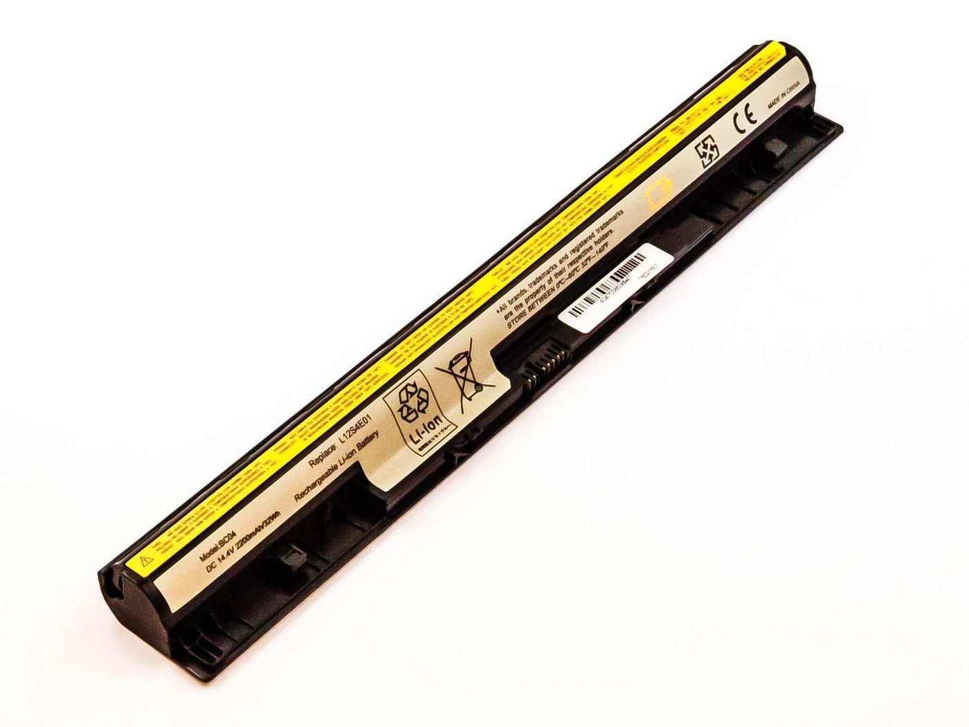 CoreParts MBI3366 ricambio per laptop Batteria (Laptop Battery for Lenovo - 3168Wh 4 Cell Li-ion 144V - 2200mAh Black 32Wh 4 Ce