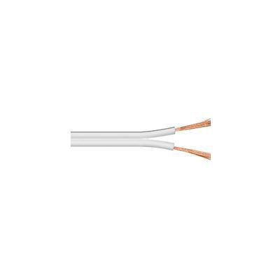 Microconnect AUDSPEAKER3 cavo di segnale 10 m Bianco (Speaker cable 10m 2x15mm - white cable diameter 2 x 15 - mm CCA cable 2x3