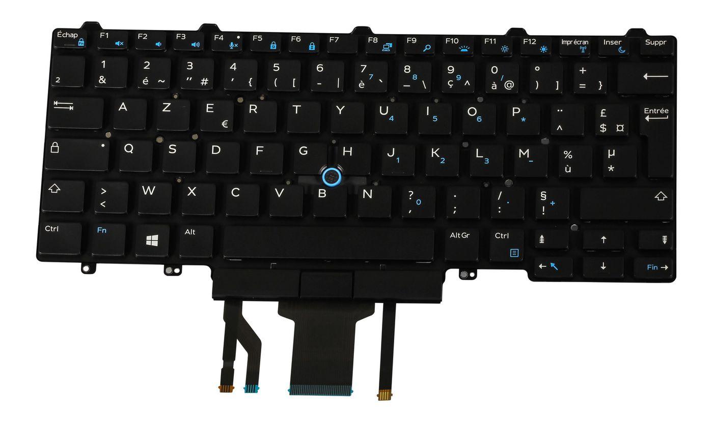 Backlit Keyboard w/Dualpoint (French)
