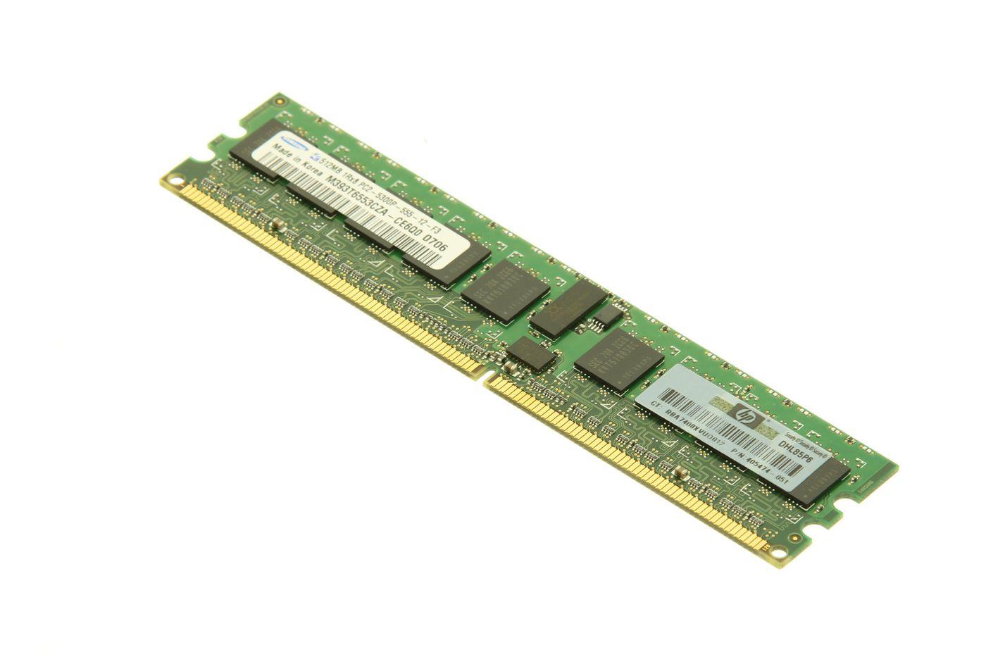 RDIMM 512 MB (X72 ECC