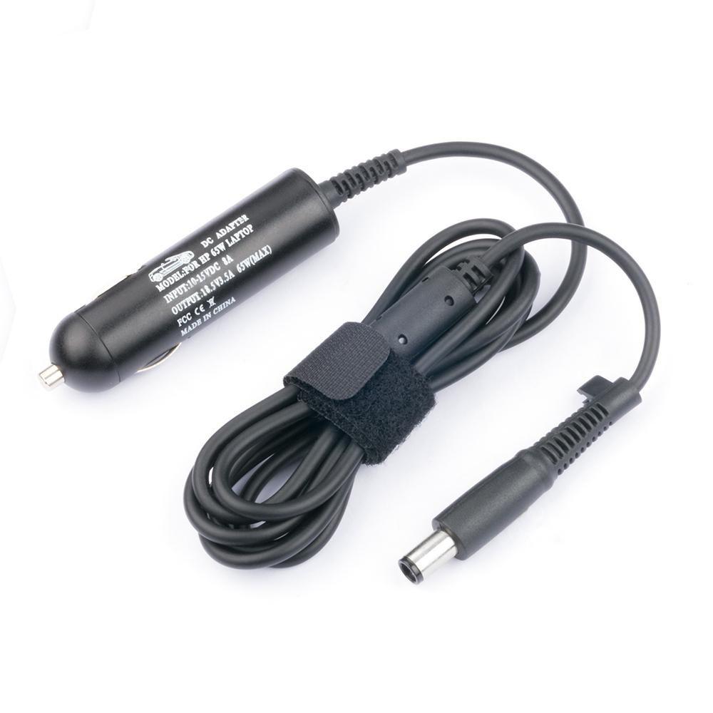 CoreParts MBC1396 adattatore e invertitore Interno 65 W Nero (Car Adapter for HP - 65W 18.5V 3.5A Plug7.45.0 - Warranty 12M)