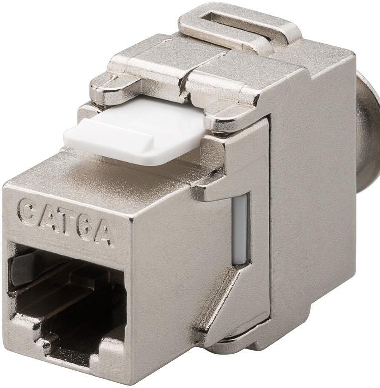 Microconnect KEYSTONE-10 modulo Keystone (Keystone module CAT6a STP - RJ45 to IDC connectors - Tested up to 500 MHz - Warranty
