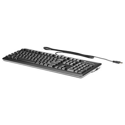 HP 701671-091 tastiera USB QWERTY Norvegese (Keyboard NORWEGIAN - 701671-091 Full-size 100% - Wired USB QWERTY - Warranty 12M)