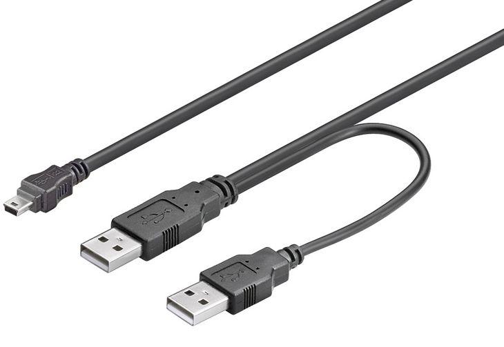 2x spina A a spina mini B a 5 pin