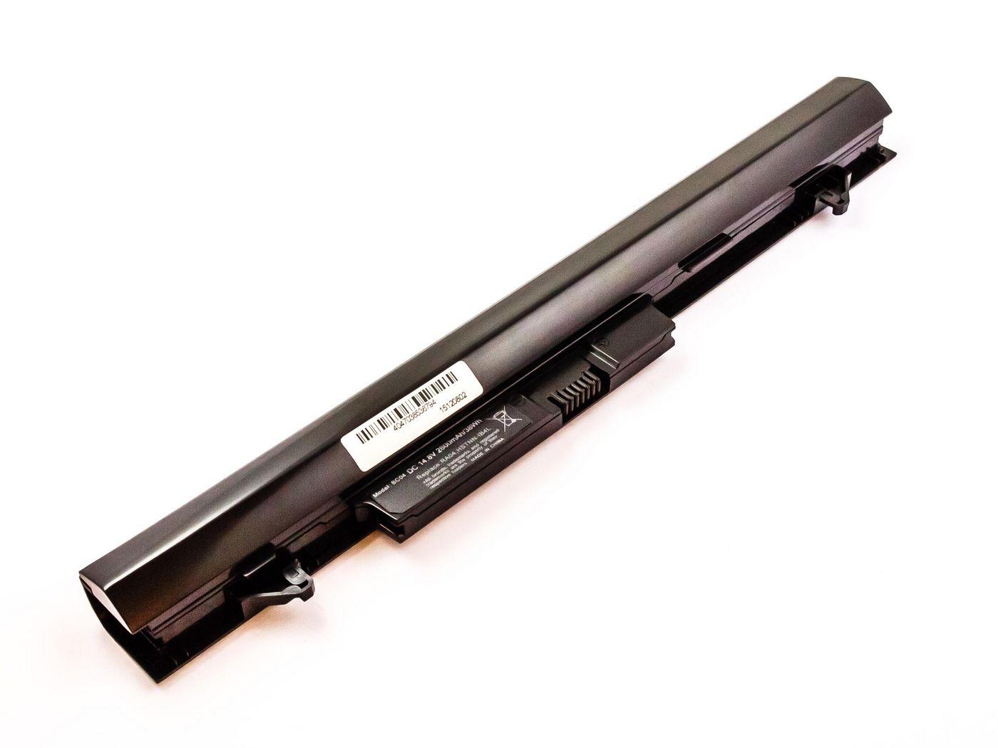 CoreParts MBI3056 ricambio per laptop Batteria (Laptop Battery for HP 3256Wh - 4 Cell Li-ion 148V 2200mAh - BlackGrey 33Wh 4 Ce