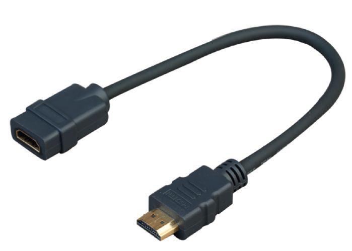 Pro hdmi maschio/femmina 02m